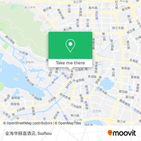金海华丽嘉酒店 map