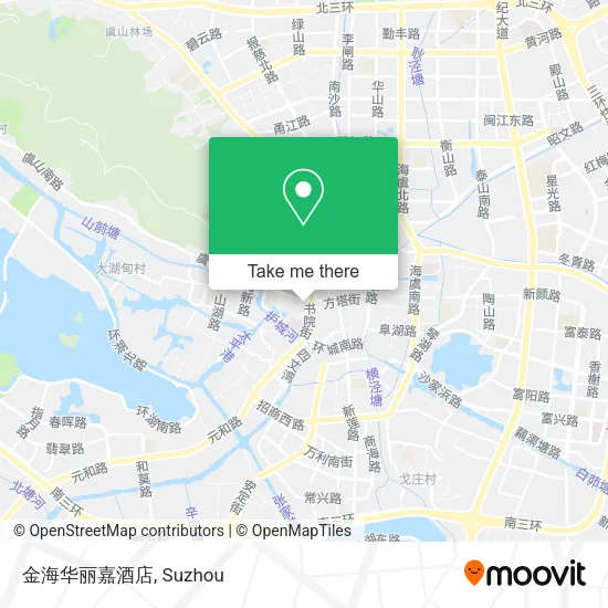 金海华丽嘉酒店 map