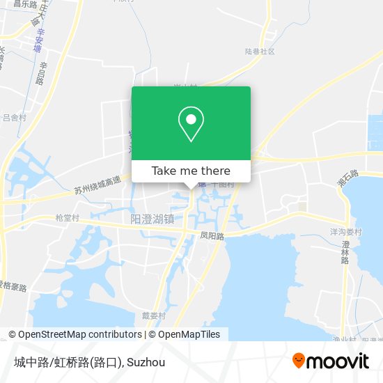 城中路/虹桥路(路口) map