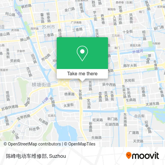 陈峰电动车维修部 map