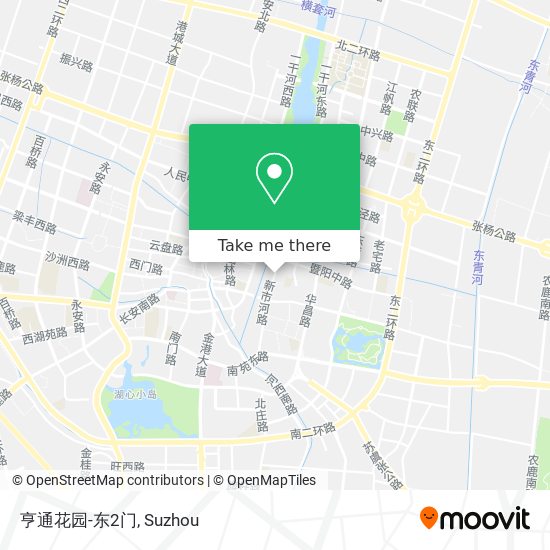 亨通花园-东2门 map