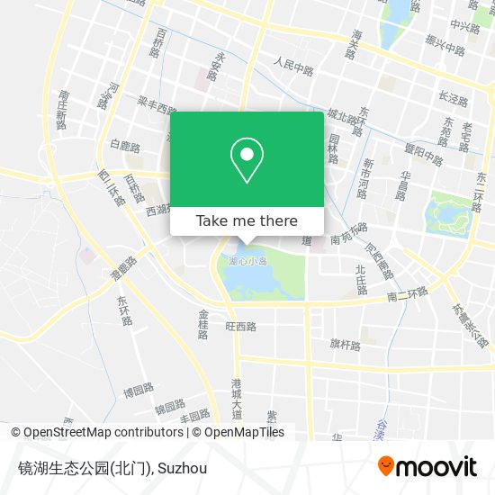 镜湖生态公园(北门) map