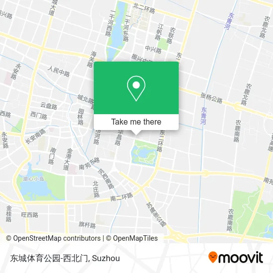 东城体育公园-西北门 map