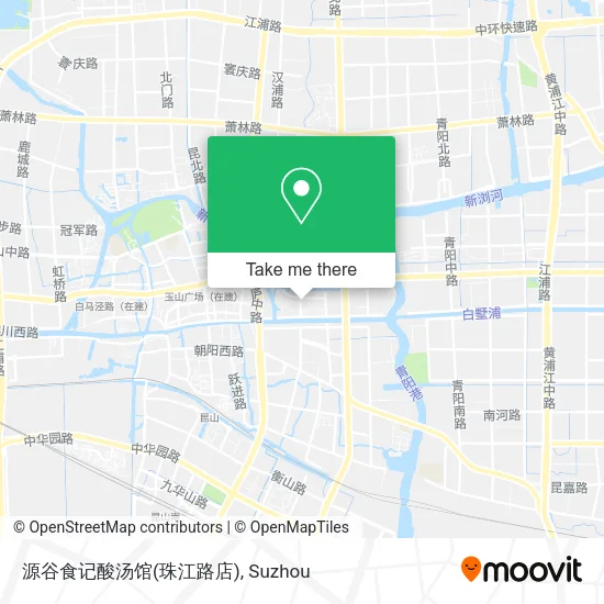 源谷食记酸汤馆(珠江路店) map