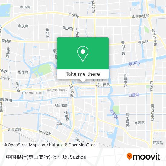 中国银行(昆山支行)-停车场 map