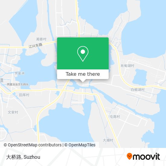 大桥路 map