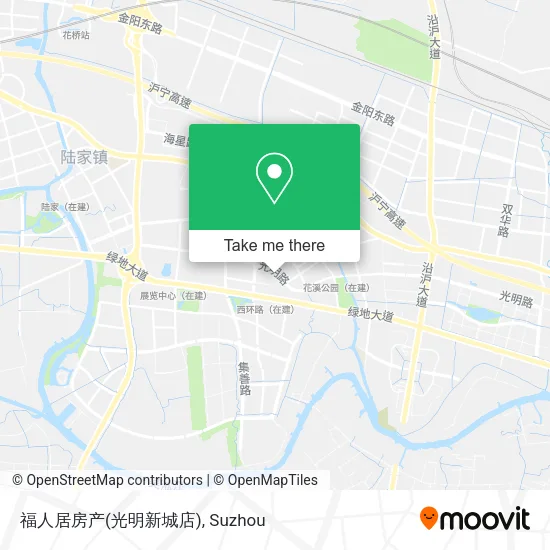 福人居房产(光明新城店) map