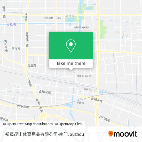 裕晟昆山体育用品有限公司-南门 map