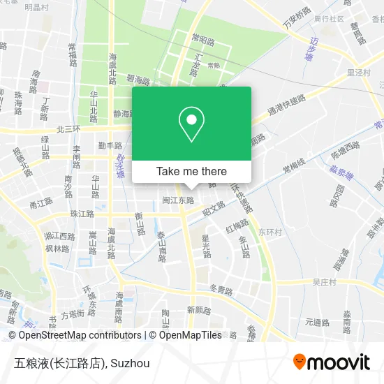 五粮液(长江路店) map