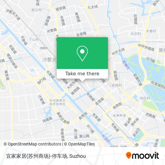 宜家家居(苏州商场)-停车场 map