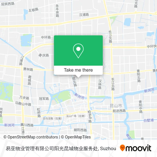 易亚物业管理有限公司阳光昆城物业服务处 map