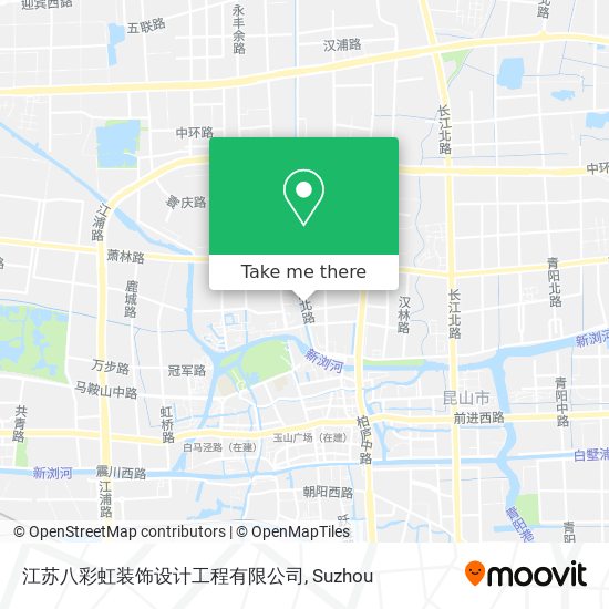 江苏八彩虹装饰设计工程有限公司 map