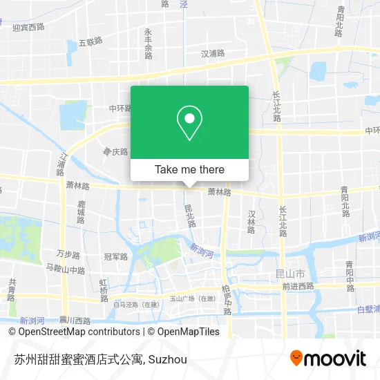 苏州甜甜蜜蜜酒店式公寓 map