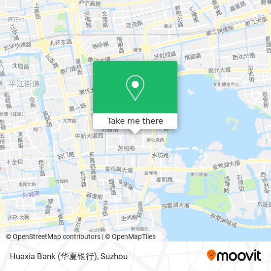 Huaxia Bank (华夏银行) map