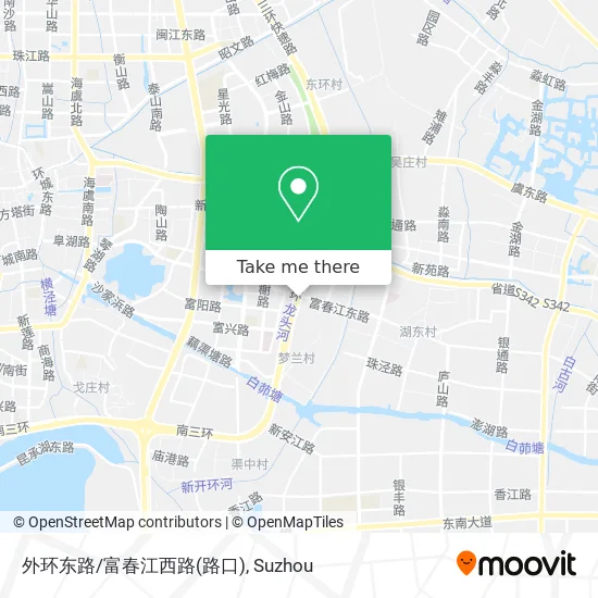 外环东路/富春江西路(路口) map