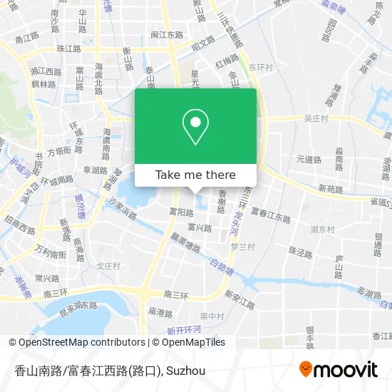 香山南路/富春江西路(路口) map