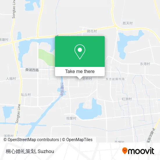 桐心婚礼策划 map