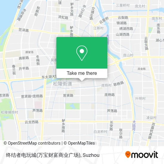 终结者电玩城(万宝财富商业广场) map