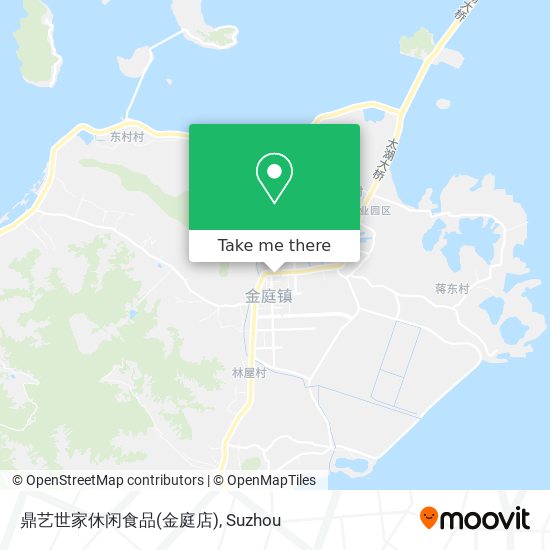 鼎艺世家休闲食品(金庭店) map