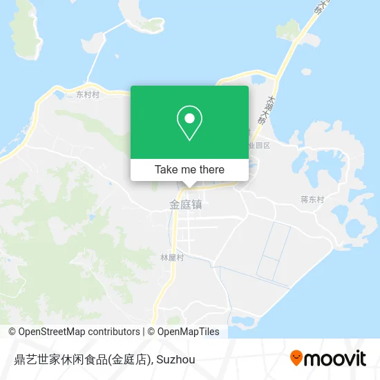 鼎艺世家休闲食品(金庭店) map