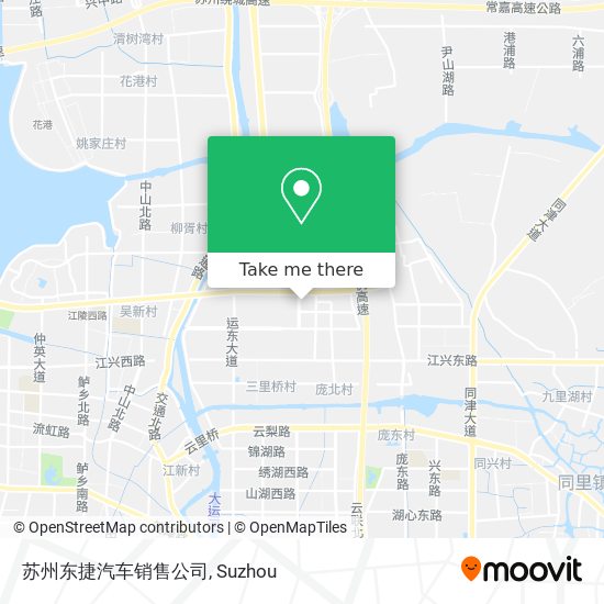 苏州东捷汽车销售公司 map