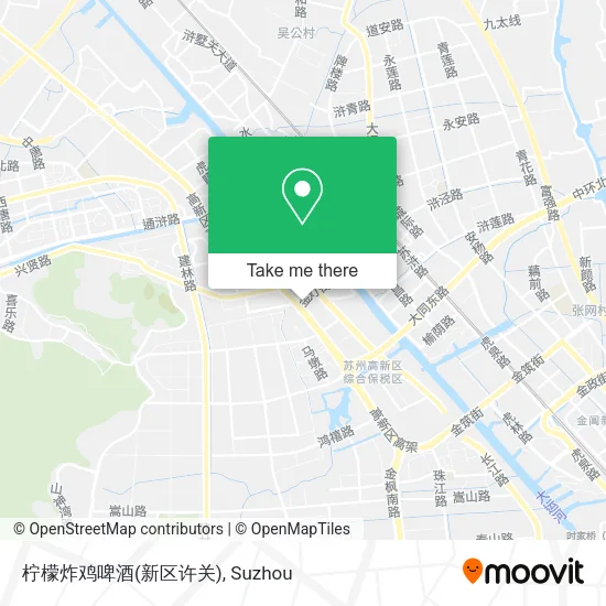 柠檬炸鸡啤酒(新区许关) map