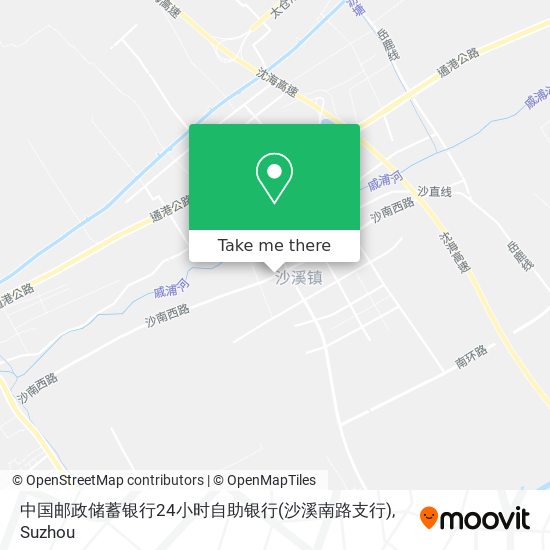中国邮政储蓄银行24小时自助银行(沙溪南路支行) map