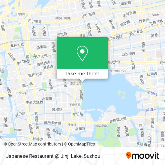 Japanese Restaurant @ Jinji Lake map