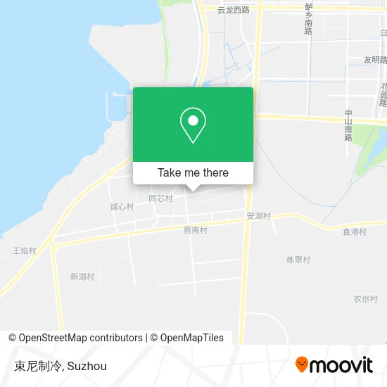 束尼制冷 map