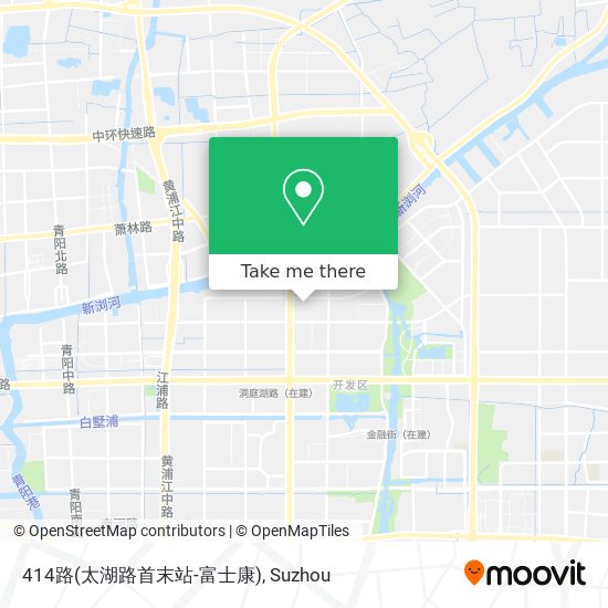 414路(太湖路首末站-富士康) map