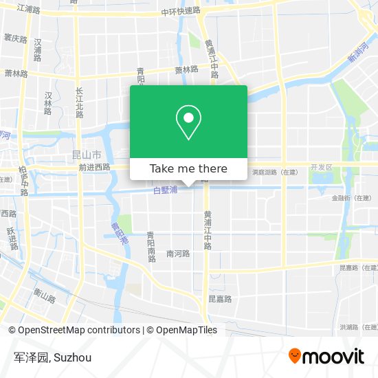 军泽园 map