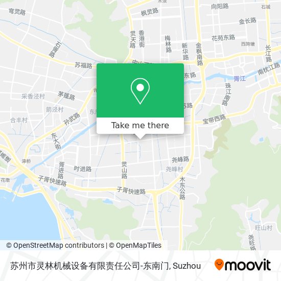 苏州市灵林机械设备有限责任公司-东南门 map