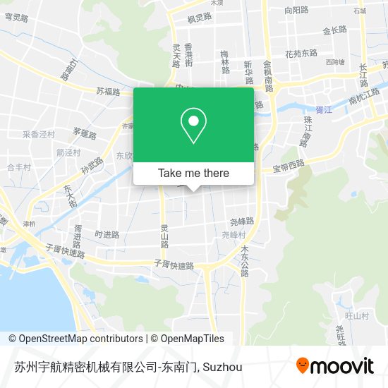 苏州宇航精密机械有限公司-东南门 map