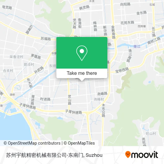 苏州宇航精密机械有限公司-东南门 map