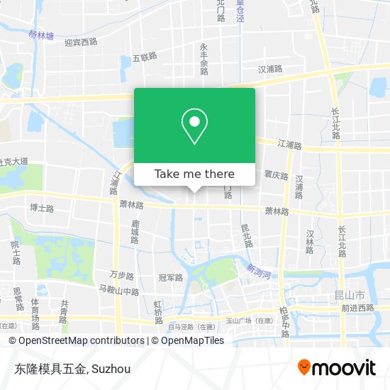 东隆模具五金 map