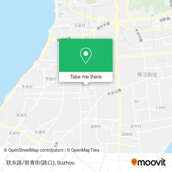 联东路/前青街(路口) map