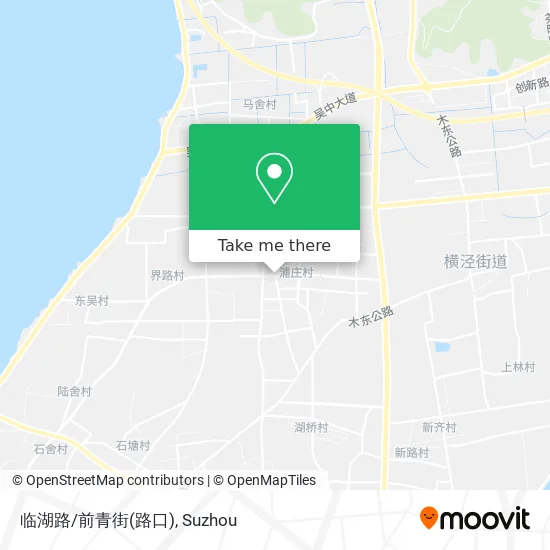临湖路/前青街(路口) map