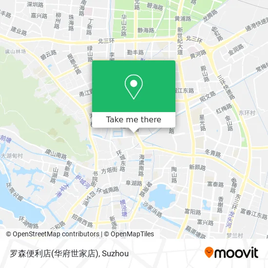 罗森便利店(华府世家店) map