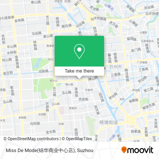Miss De Mode(锦华商业中心店) map