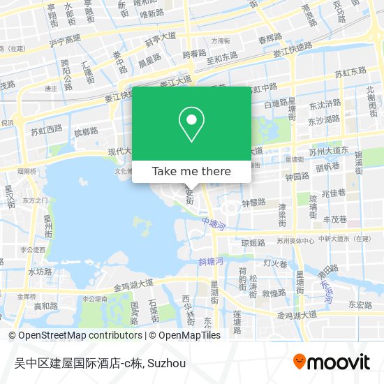 吴中区建屋国际酒店-c栋 map