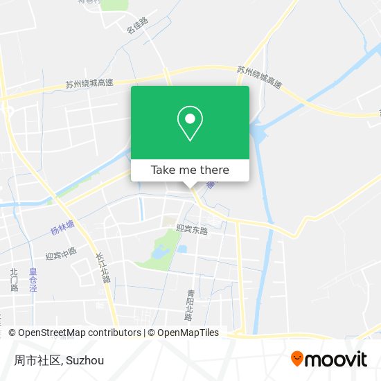 周市社区 map