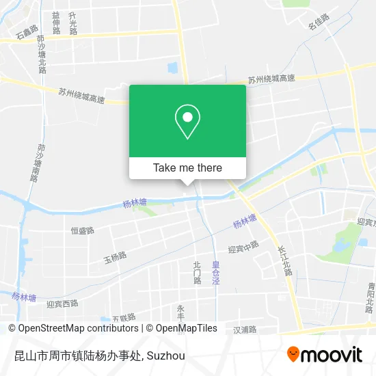 昆山市周市镇陆杨办事处 map