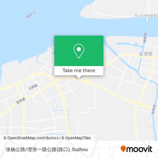 张杨公路/澄张一级公路(路口) map