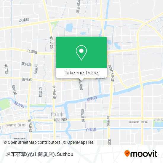 名车荟萃(昆山商厦店) map