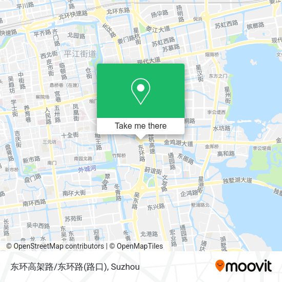 东环高架路/东环路(路口) map