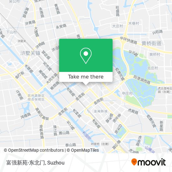 富强新苑-东北门 map