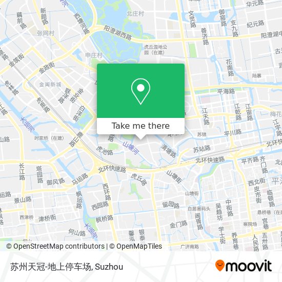 苏州天冠-地上停车场 map
