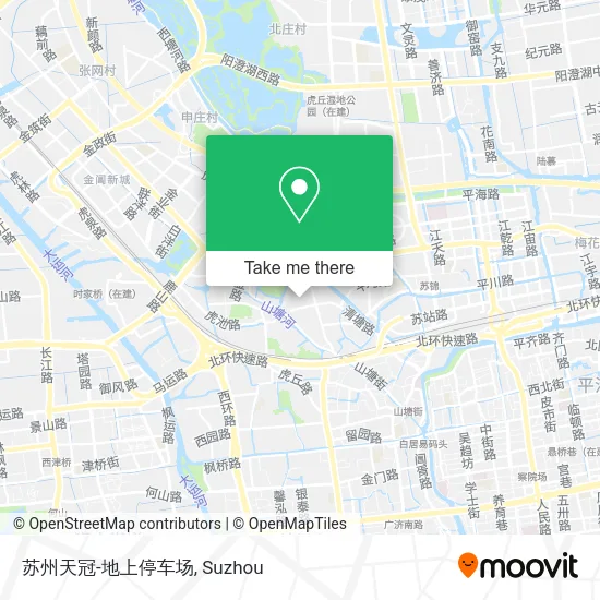 苏州天冠-地上停车场 map
