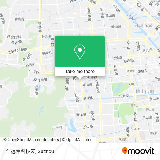 仕德伟科技园 map