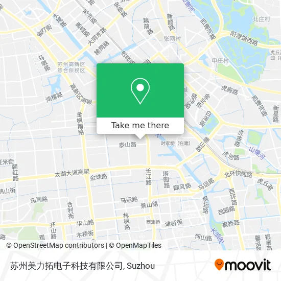 苏州美力拓电子科技有限公司 map
